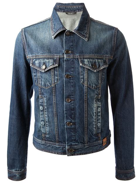 dolce gabbana denim jacket men|d&g jacket price.